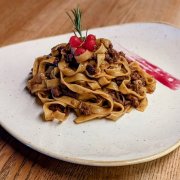 FETTUCCINE WITH VENISON GLUTEN FREE