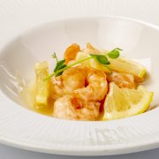 163 PRAWN WITH LEMON