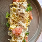 HOMEMADE CACIO E PEPE SPAGHETTI