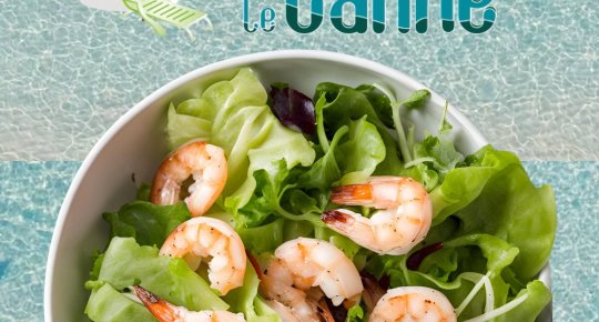 ENSALADA DE CAMARONES