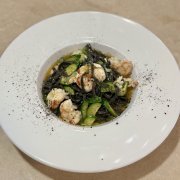 TAGLIOLINI AI GAMBERI E ZUCCHINI