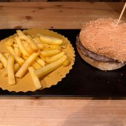 ASSIETTE À HAMBURGER