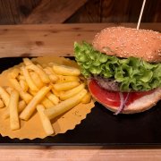 COUNTRY HAMBURGER PLATE